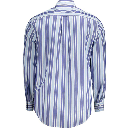 Light Blue Cotton Men Shirt