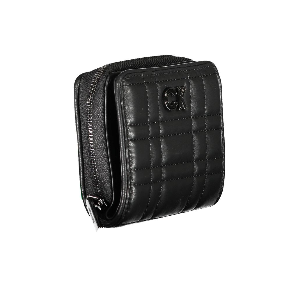 Black Polyester Wallet