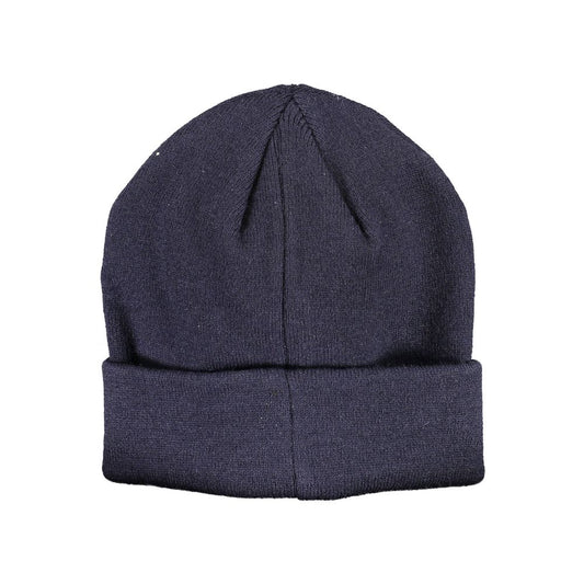 Blue Acrylic Men Cap