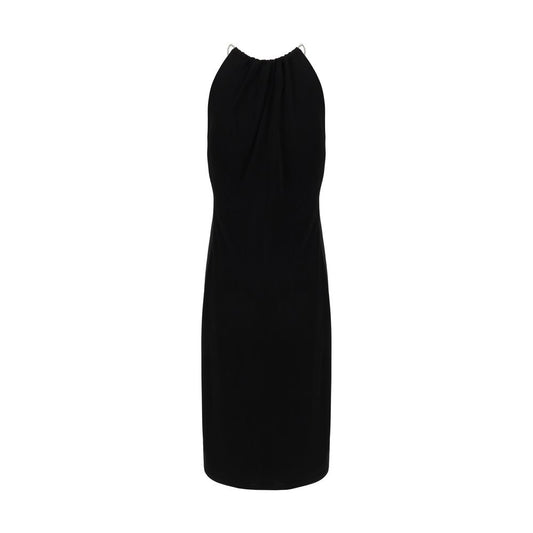 Black Viscose Cocktail Dress