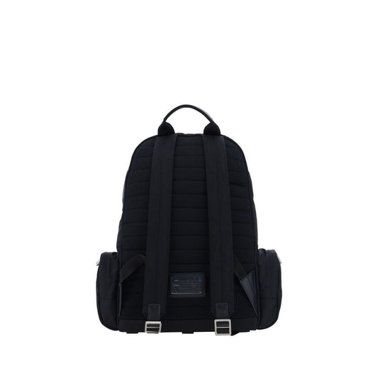 Black Nylon Backpack