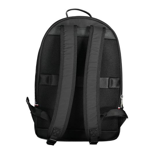 Black Polyester Backpack