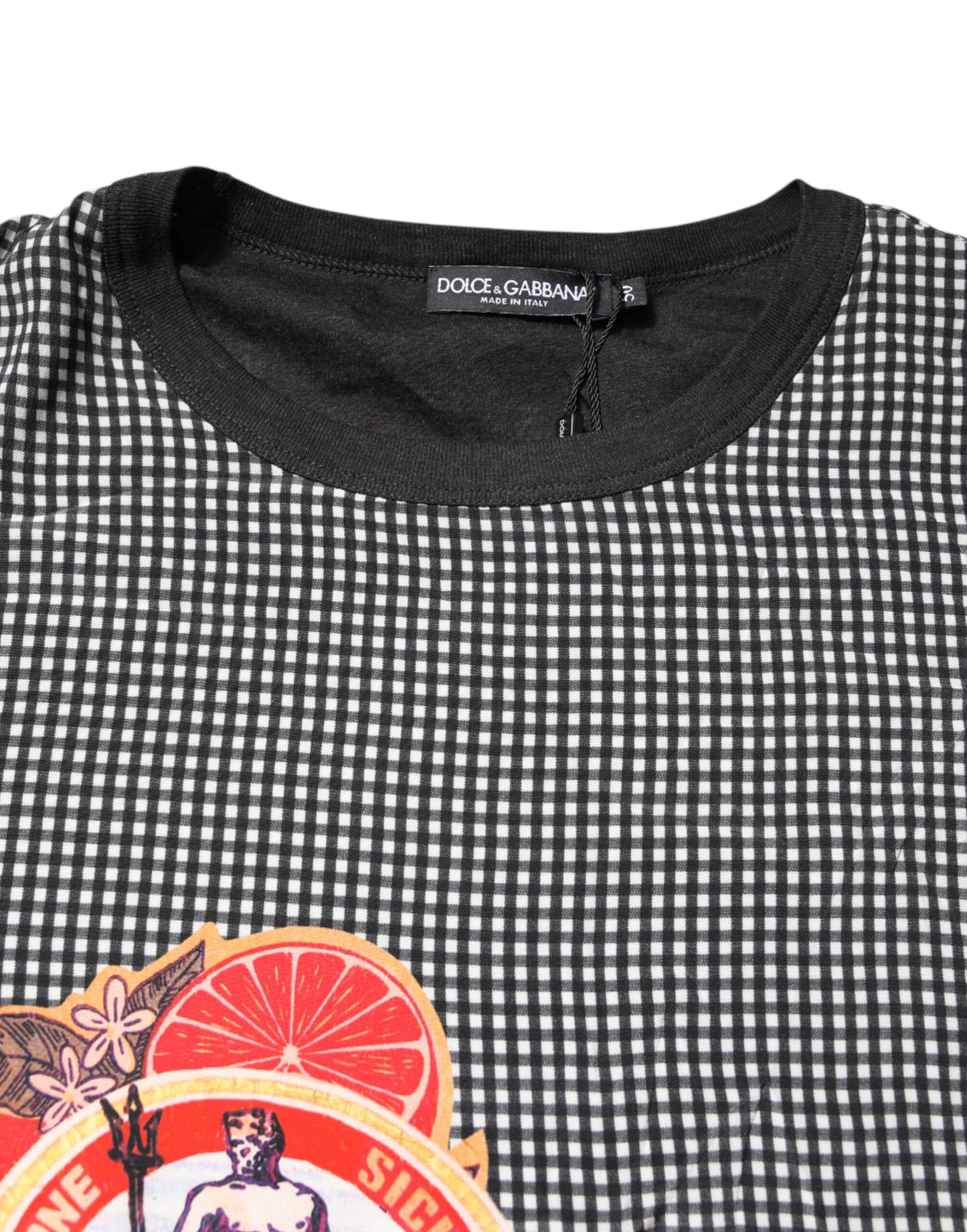 Black Graphic Print Short Sleeve T-shirt