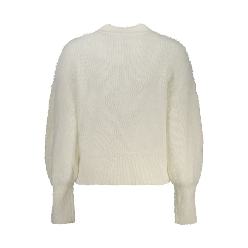 White Marabou Sweater
