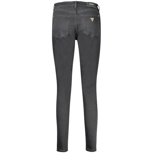 Black Cotton Women Jeans
