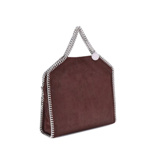 Brown Polyester Handbag