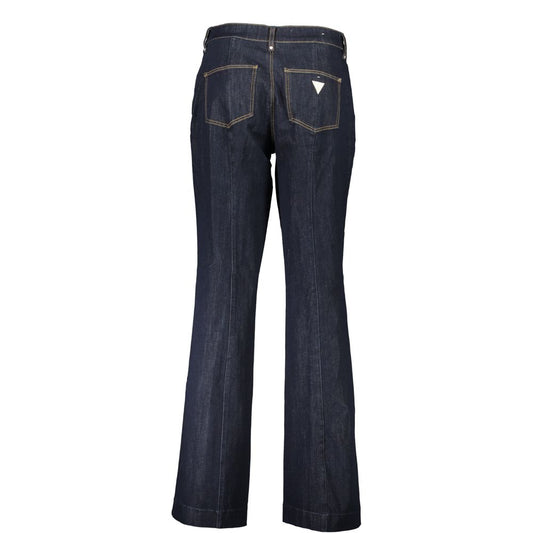 Blue Cotton Women Jeans