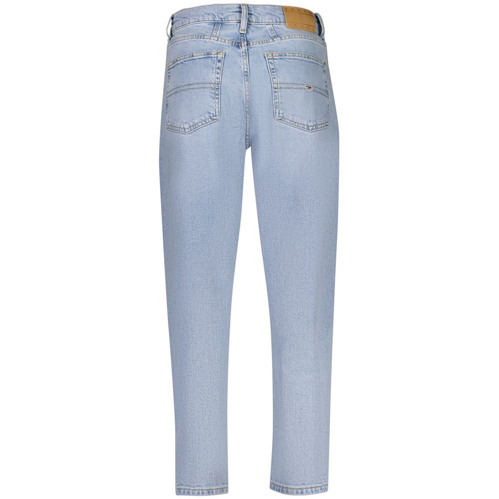 Blue Cotton Women Jeans