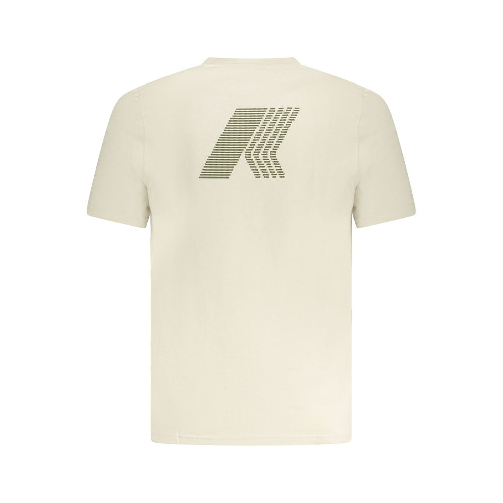 Beige Cotton T-Shirt