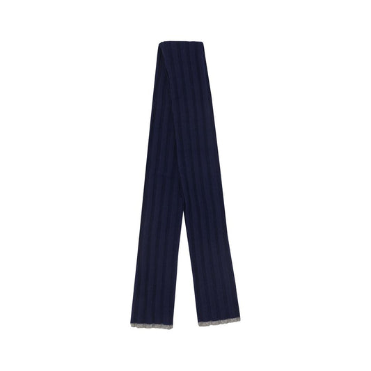 Blue Cashmere Scarf