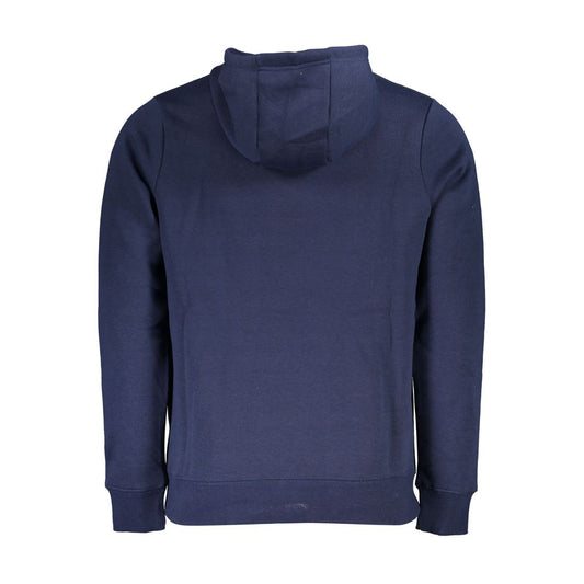 Blue Cotton Men Sweater