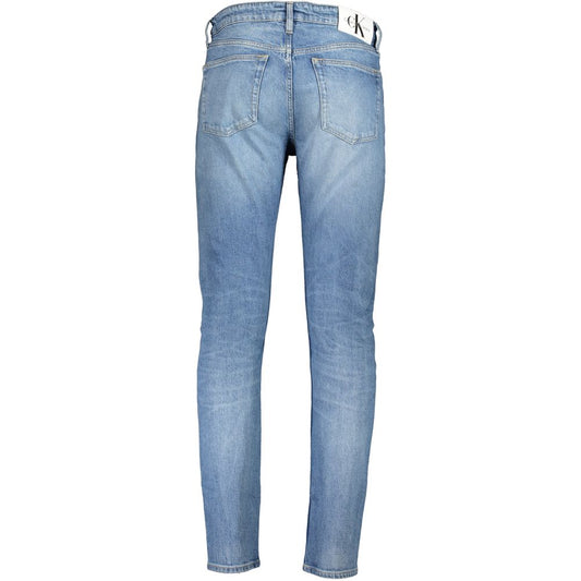 Blue Cotton Men Jeans