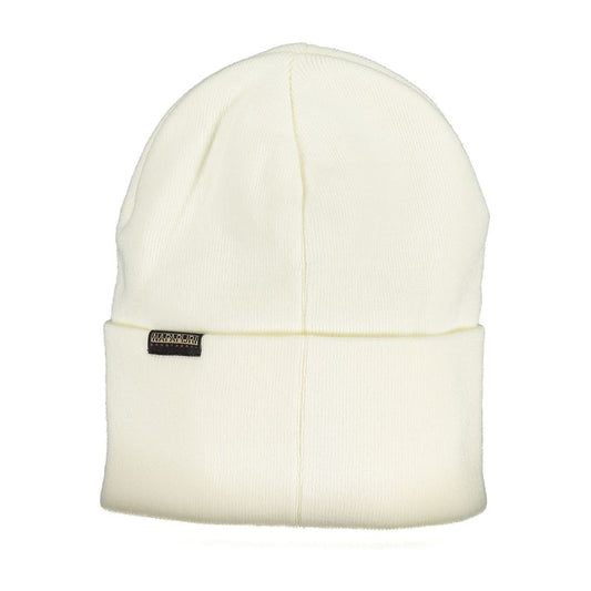 White Marabou Men Cap