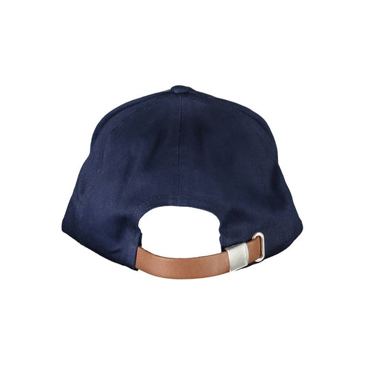 Blue Cotton Men Cap