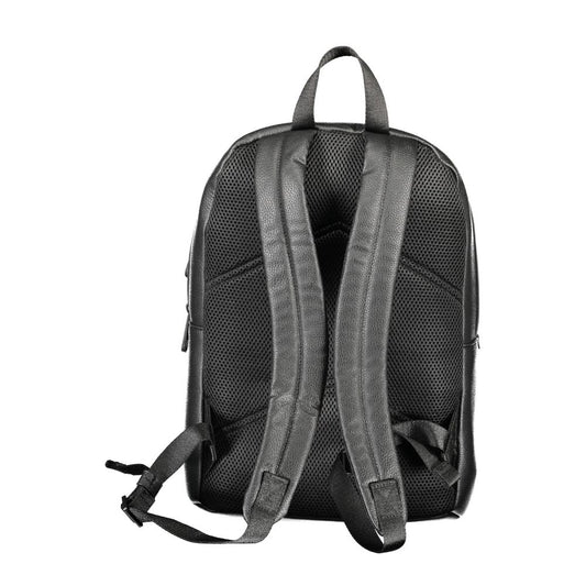 Black Polyethylene Backpack