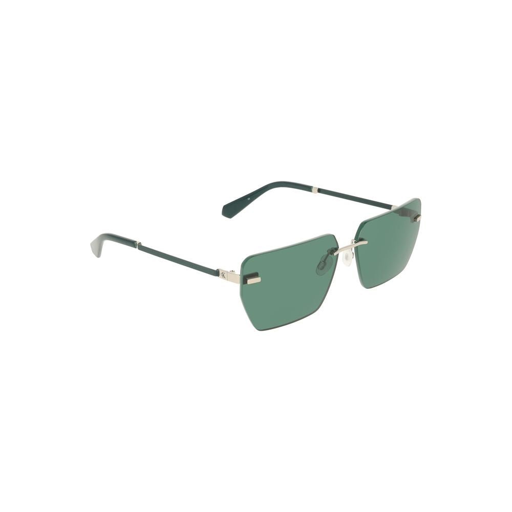 Green Metal Men Sunglass