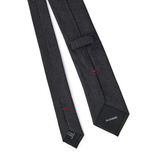 Black Silk Tie