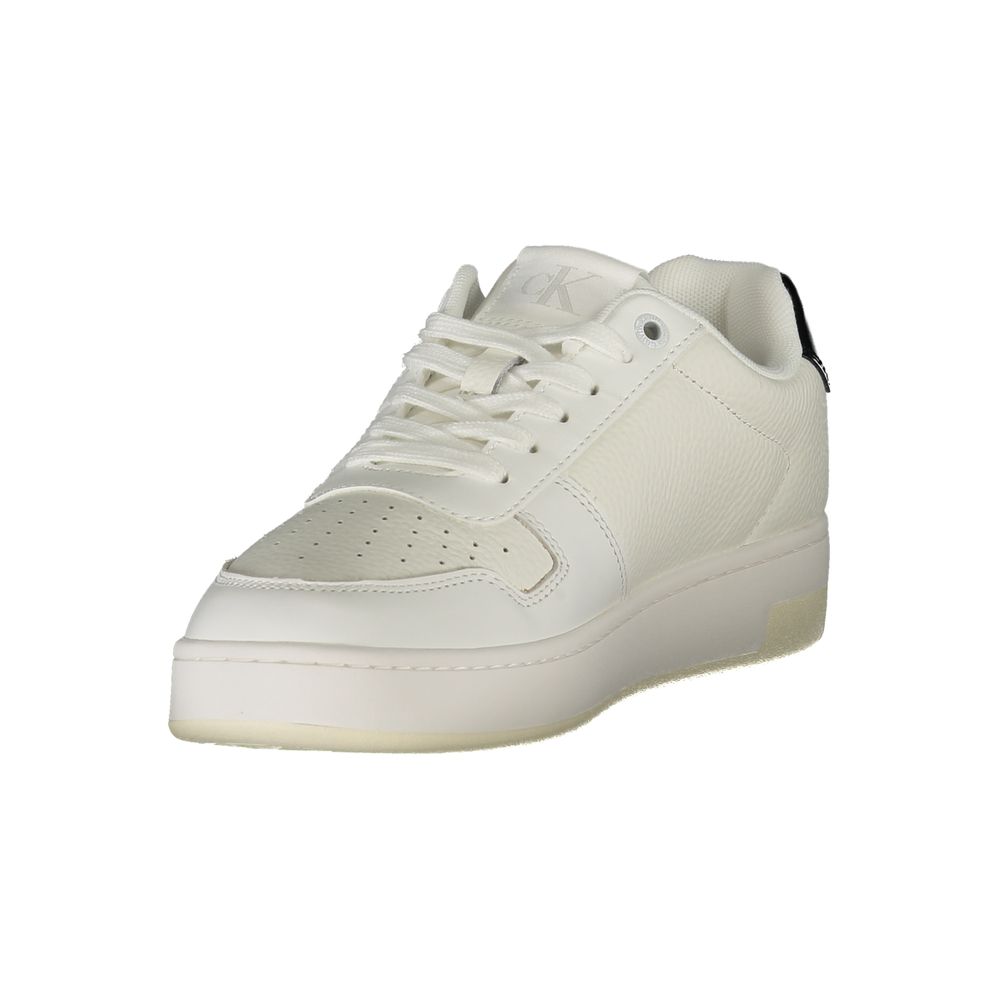 White Leather Women Sneaker