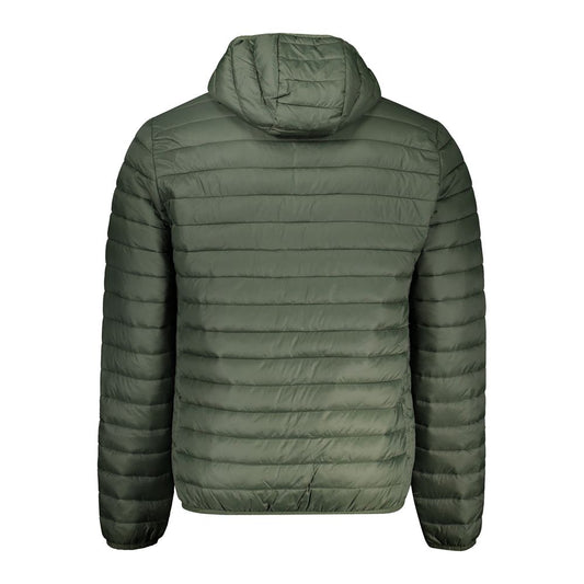 Green Polyamide Men Jacket