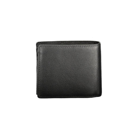 Black Leather Men Wallet