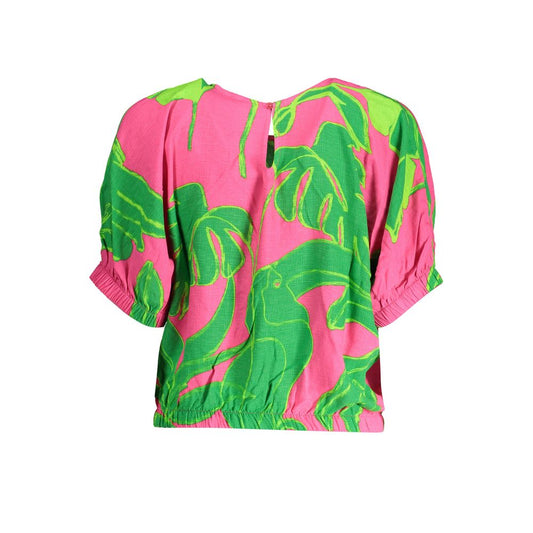 Pink Viscose T-Shirt