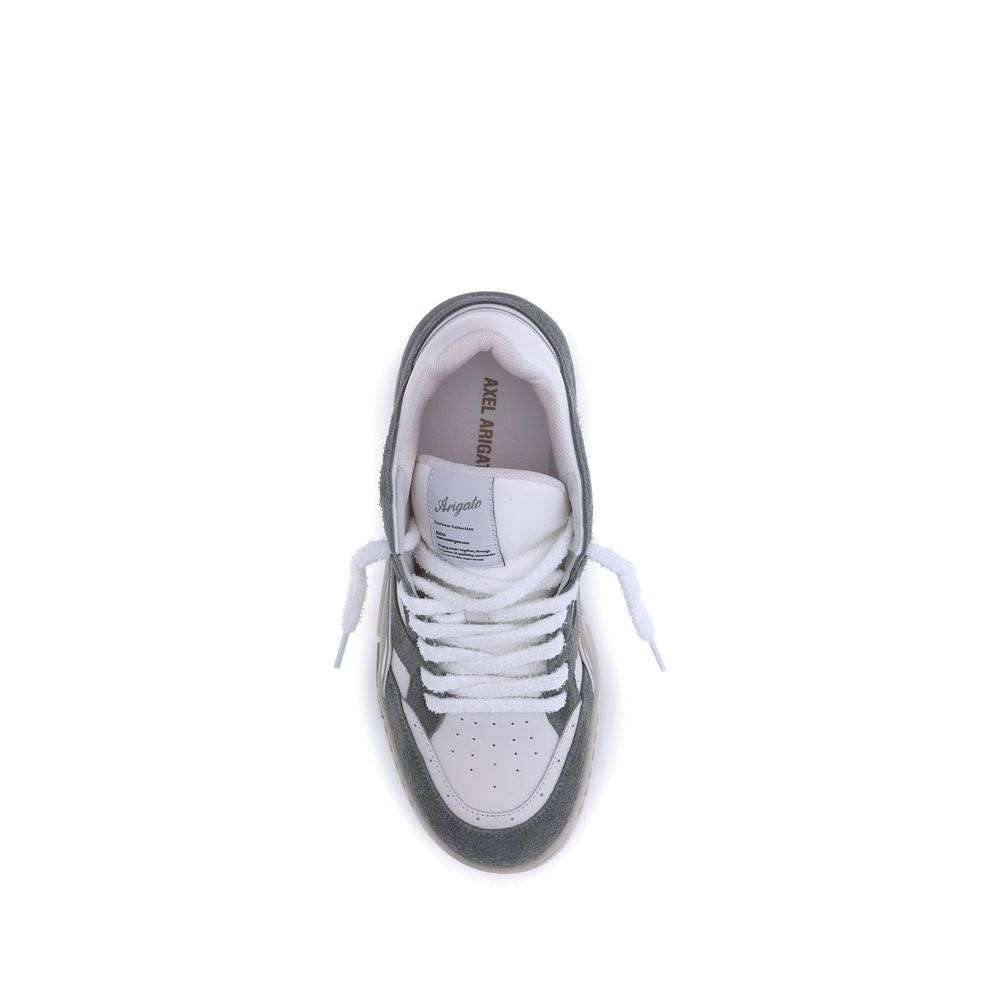 Gray Rubber Low Top Sneakers