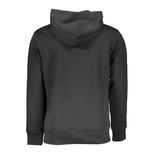 Black Cotton Sweatshirt