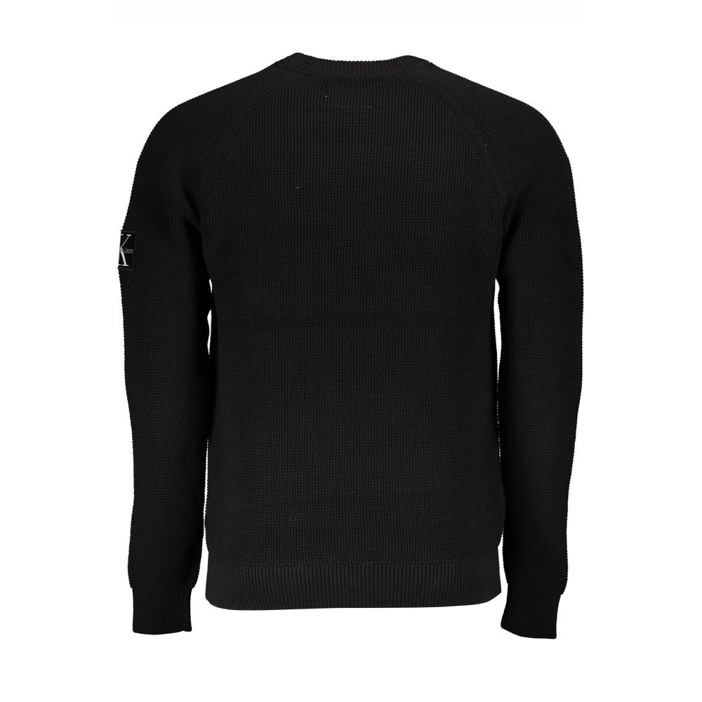 Black Cotton Sweater