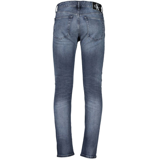 Blue Cotton Men Jeans