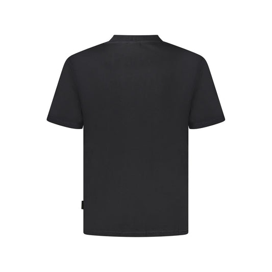 Black Cotton T-Shirt