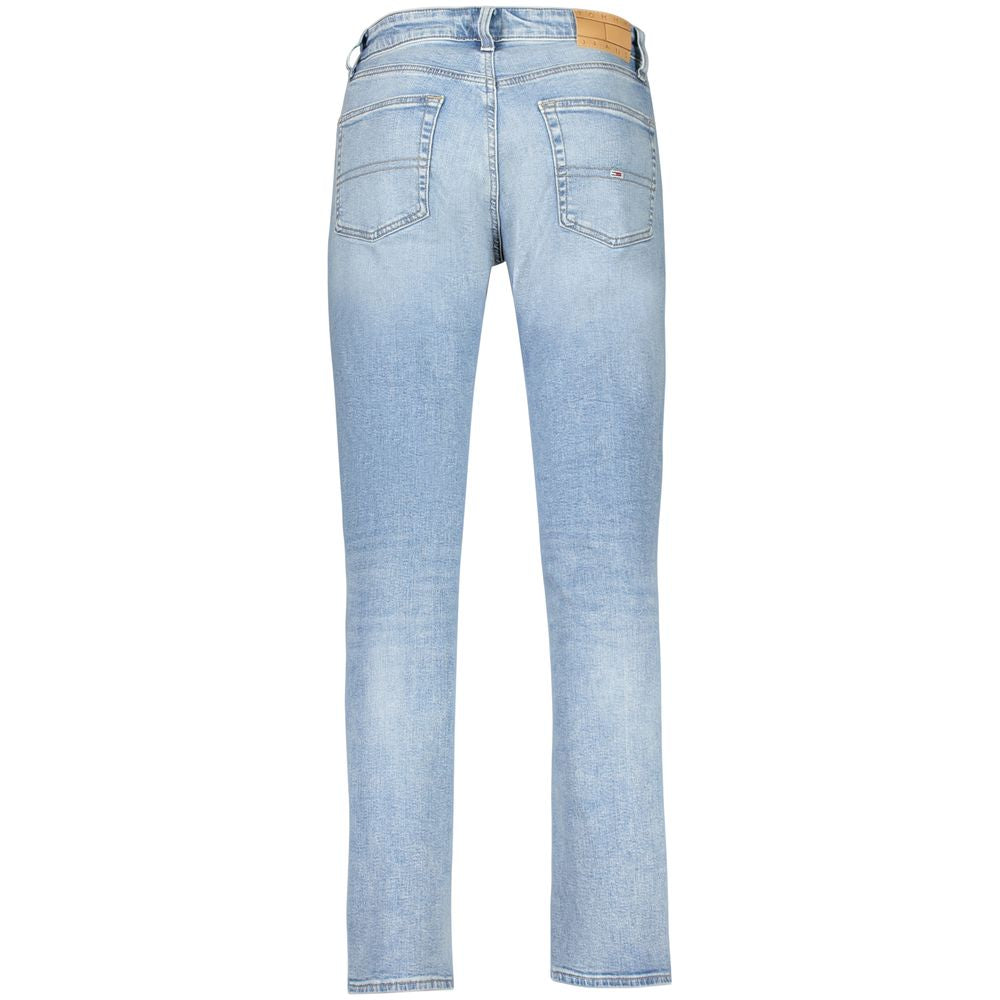 Blue Cotton Men Jeans