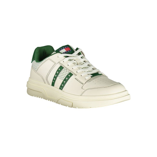 Green Leather Men Sneaker