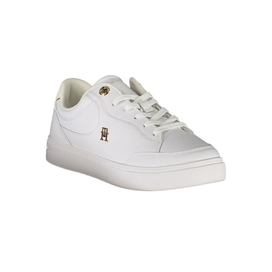 White Leather Women Sneaker