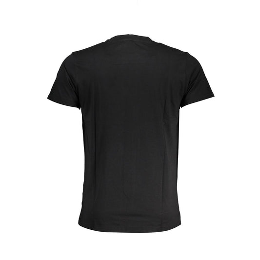 Black Cotton Men's T-Shirt