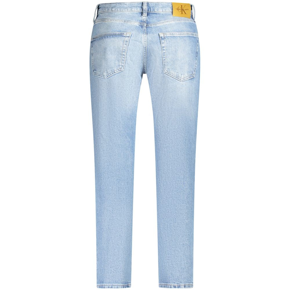 Blue Cotton Men Jeans