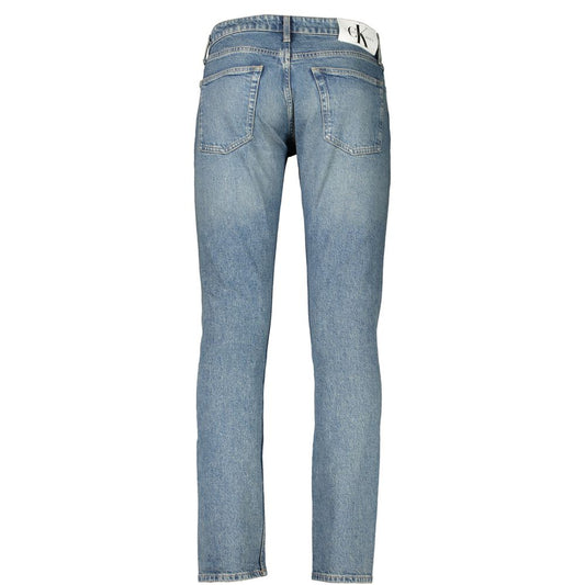 Blue Cotton Men Jeans