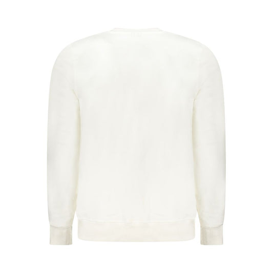 White Cotton Men Sweater