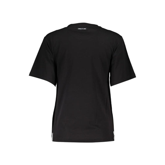 Black Cotton T-Shirt