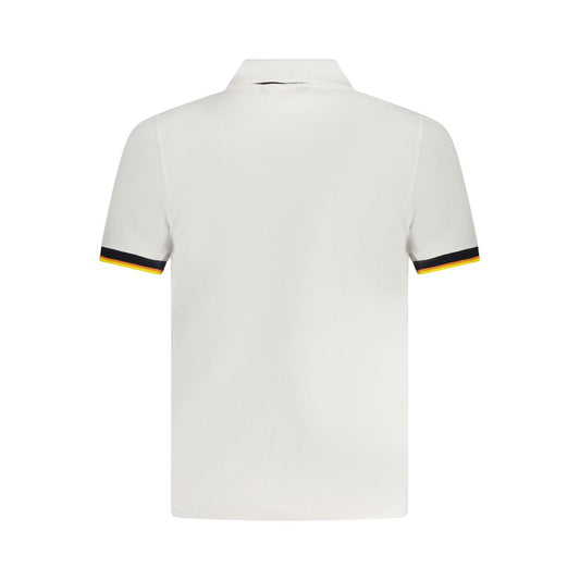White Cotton Polo Shirt
