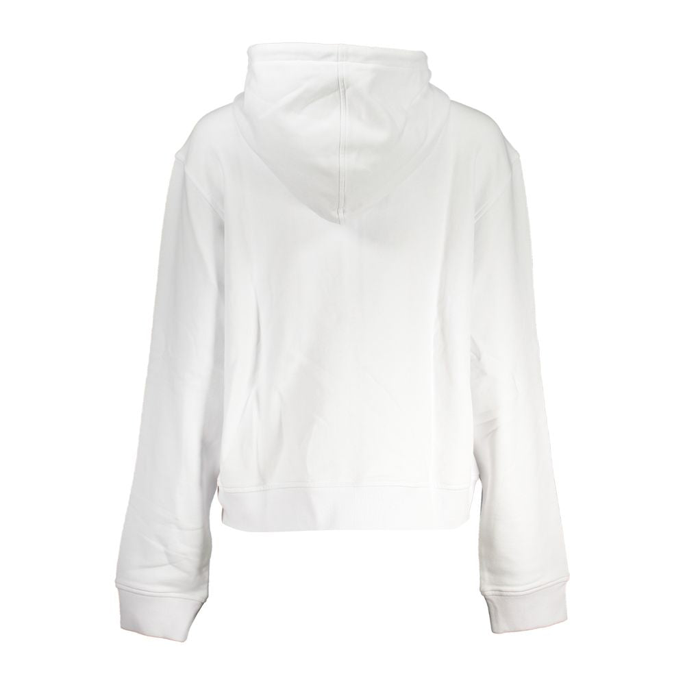White Cotton Women Sweater