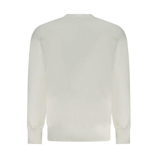 White Cotton Men Sweater