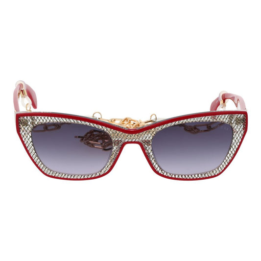 Red Plastic Sunglasses