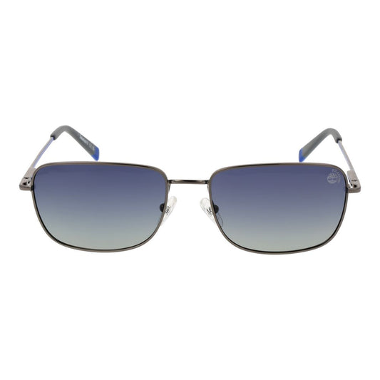 Gray Metal Sunglasses