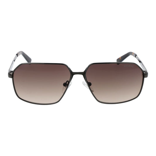 Gray Metal Sunglasses