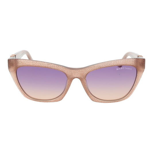 Beige Acetate Sunglasses
