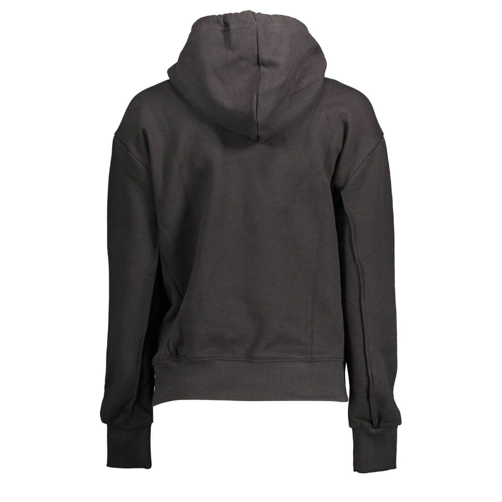Black Cotton Sweatshirt