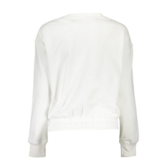 White Cotton Sweatshirt