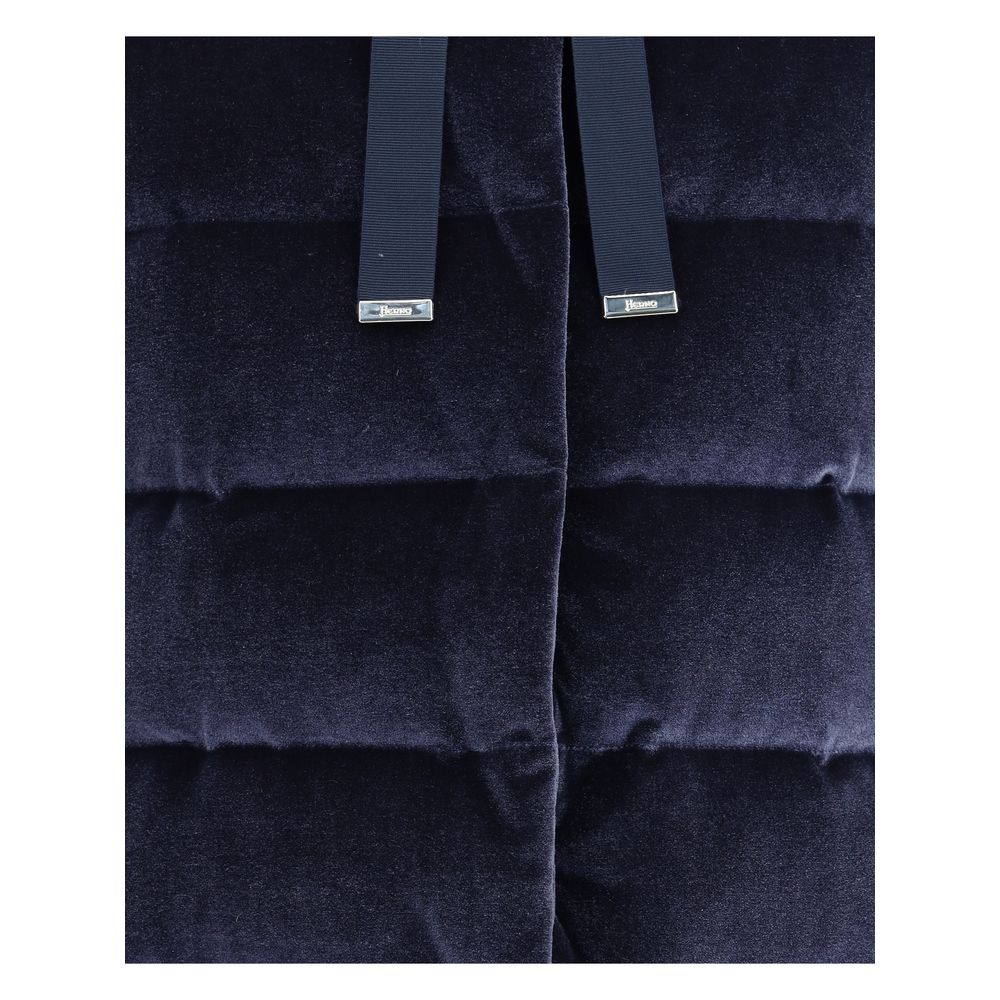 Cotton chenille-effect Down Jacket