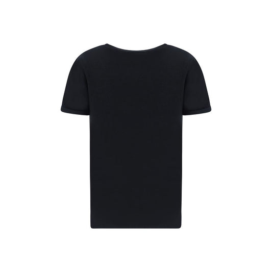 Black Linen T-Shirt