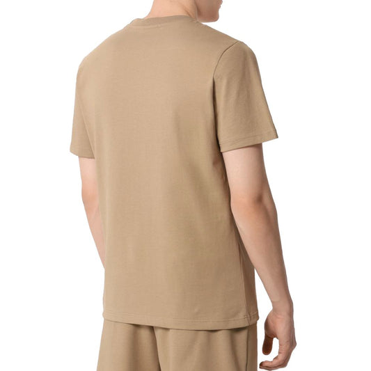 Brown Cotton T-Shirt
